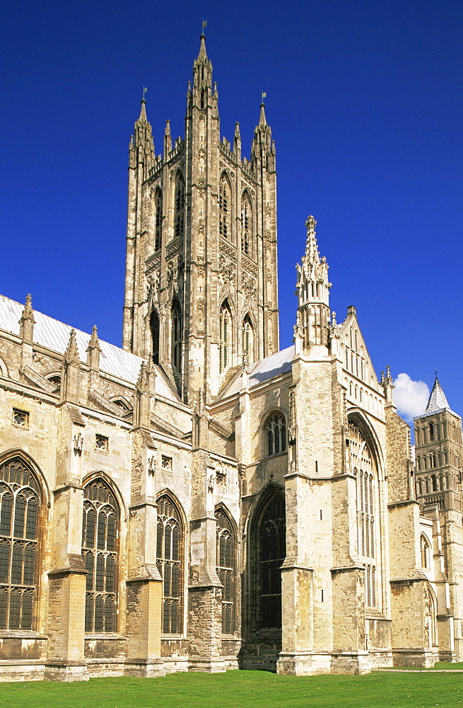 Canterbury Cathedral, UNESCO World Heritage Site, Canterbury, Kent, England, United Kingdom, Europe