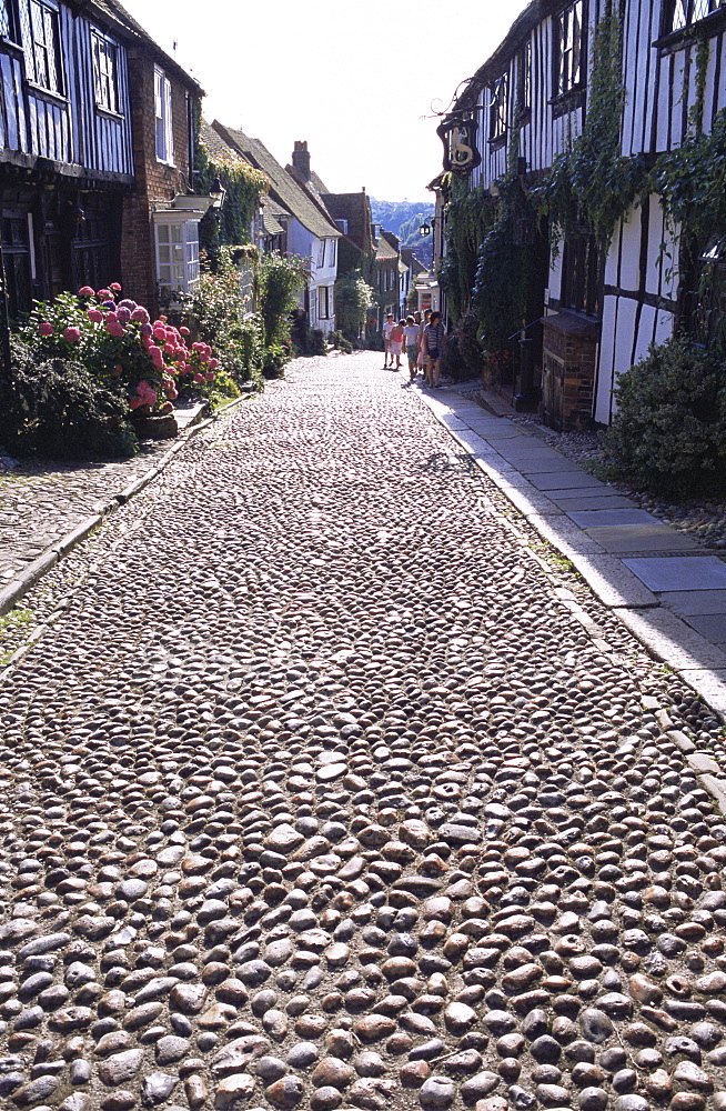 Mermaid Street, Rye, Sussex, England, United Kingdom, Europe