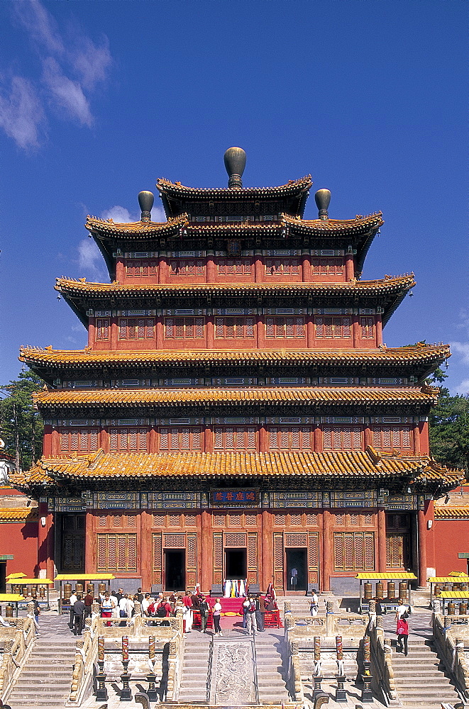 Temple of Universal Peace dating from 1755, UNESCO World Heritage Site, Chengde, Hebei Province, China, Asia