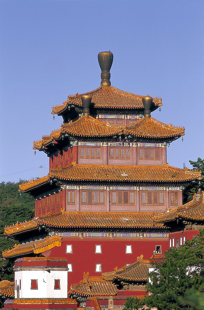 Temple of Universal Peace dating from 1755, UNESCO World Heritage Site, Chengde, Hebei Province, China, Asia