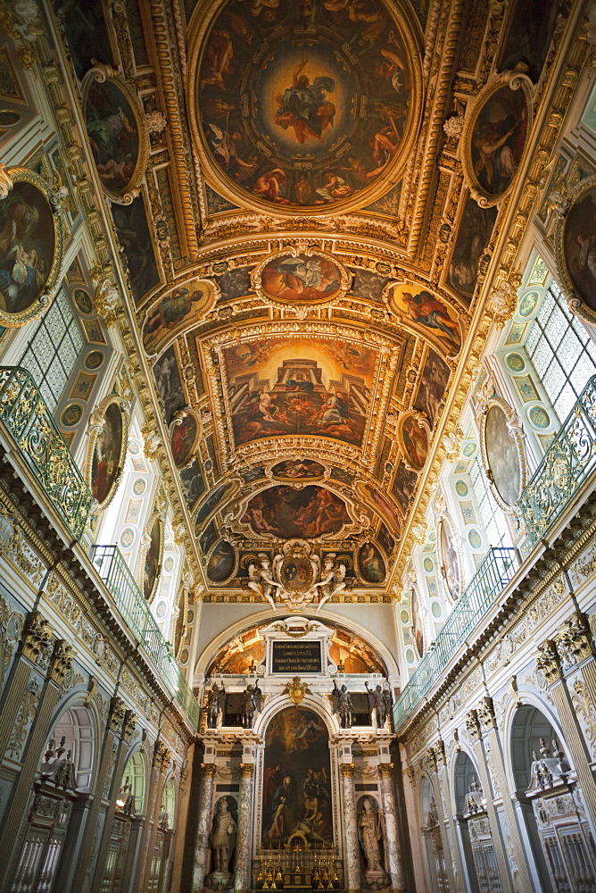 Trinity Chapel, Chateau de Fontainebleau, Fontainebleau, Ile de France, France, Europe