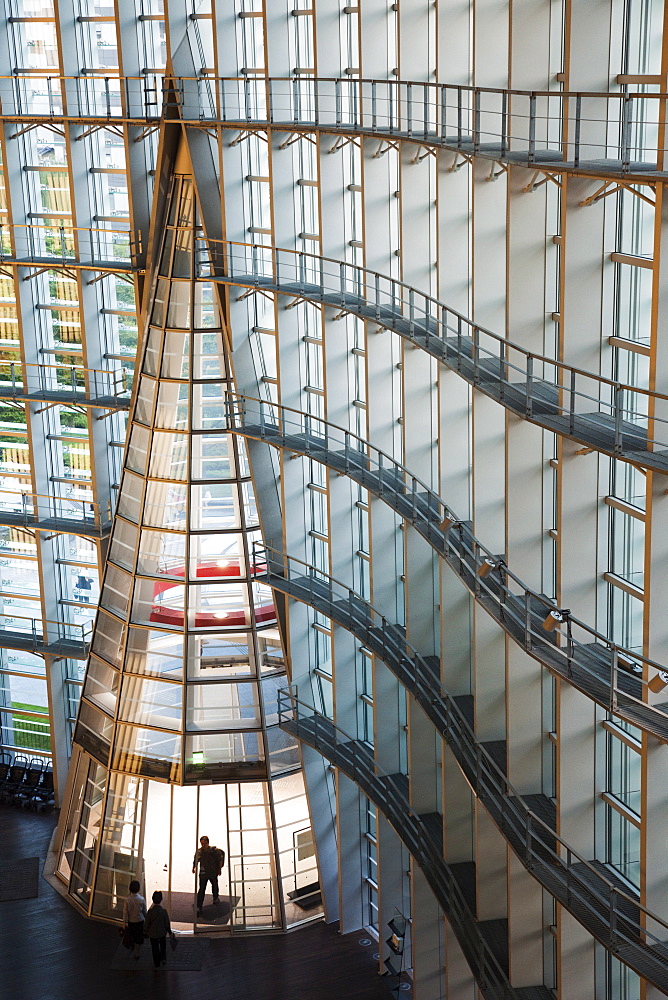 The National Art Centre, Kisho Kurokawa Architect. Roppongi, Tokyo, Japan, Asia