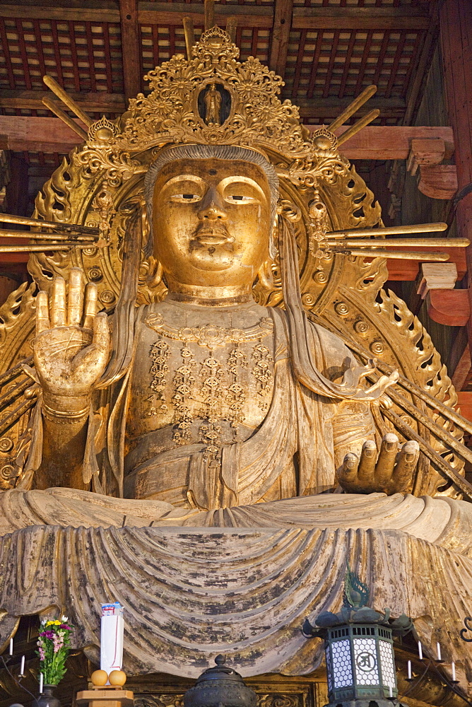 Statue of Nyoirin-kannon, Todaiji Temple, Nara, UNESCO World Heritage Site, Japan, Asia