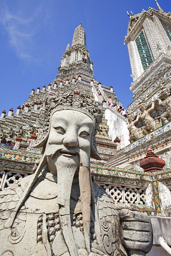 Wat Arun (Temple of the Dawn), Bangkok, Thailand, Southeast Asia, Asia