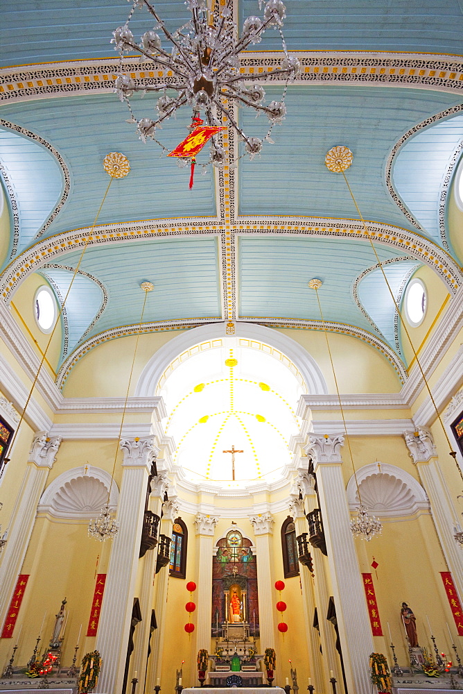 St. Lawrence's Church, Macau, China, Asia