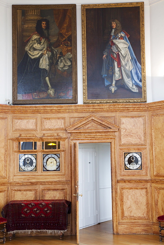 The Octagon Room, Flamsteed House, Royal Observatory, Greenwich, UNESCO World Heritage Site, London, England, United Kingdom, Europe