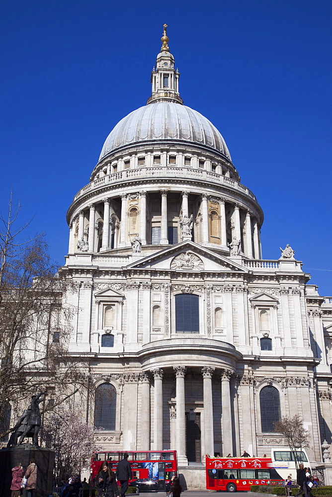 St. Paul's Cathedral, London, England, United Kingdom. Europe