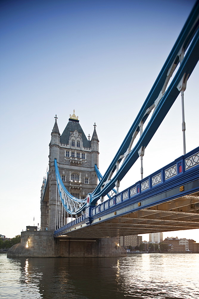 Tower Bridge and River Thames, London, England, United Kingdom, Europe