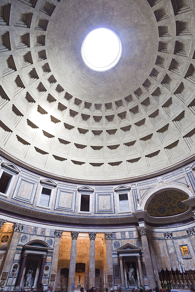 The Pantheon, UNESCO World Heritage Site, Rome, Lazio, Italy, Europe