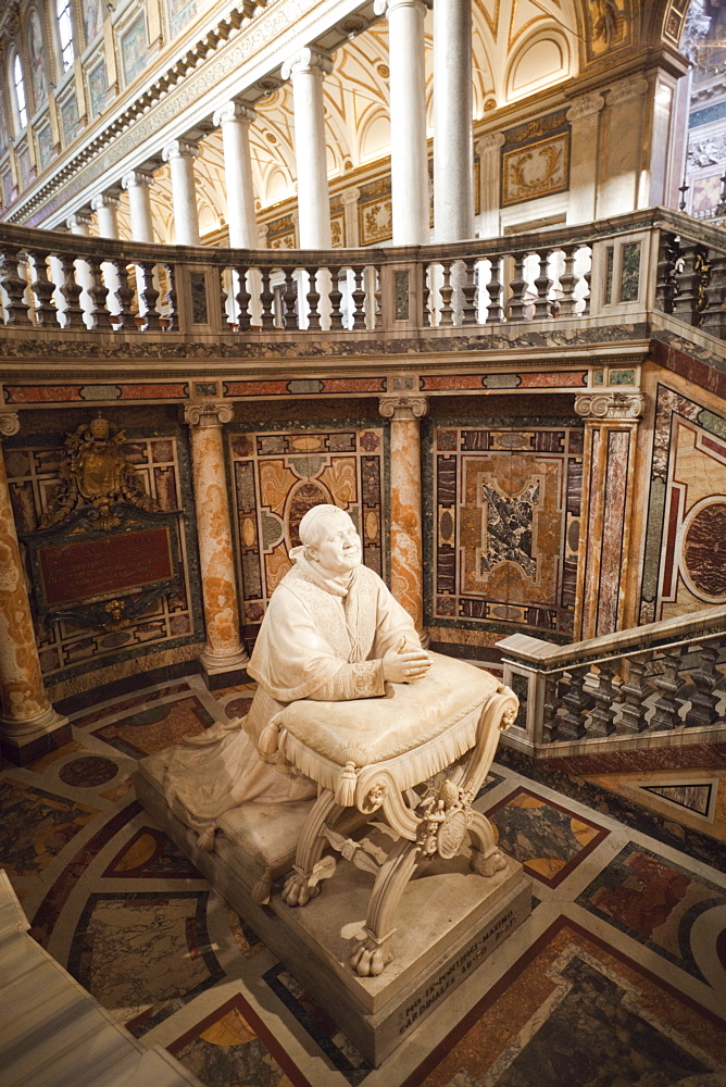 Interior of Santa Maria Maggiore Church, Rome, Lazio, Italy, Europe