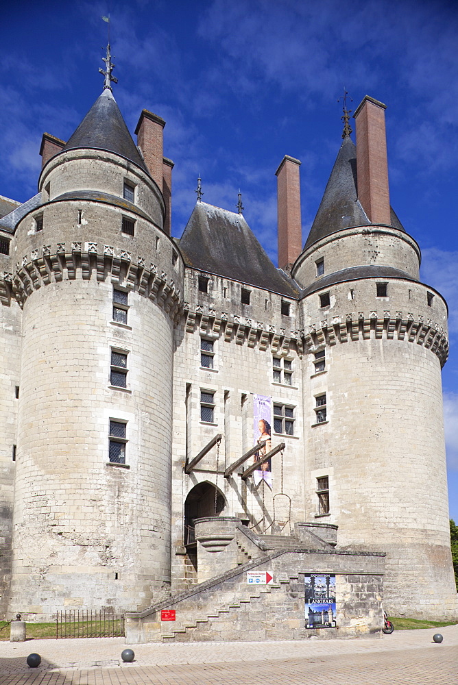 Langeais Castle, UNESCO World Heritage Site, Loire Valley, France, Europe