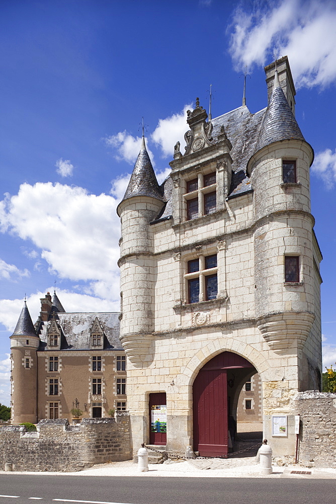 Montpoupon Castle, Indre-et-Loire, Loire Valley, France, Europe