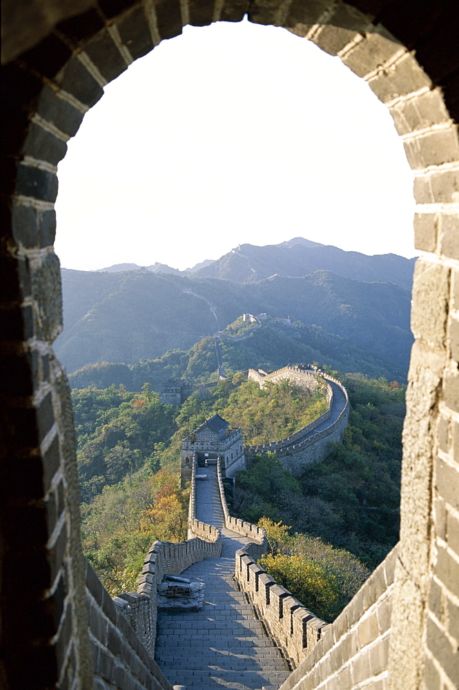 Great Wall at Mutianyu, UNESCO World Heritage Site, near Beijing, China, Asia