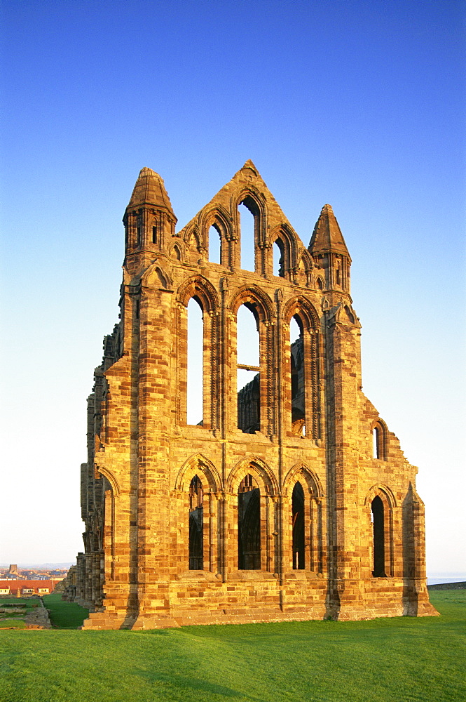 Whitby Abbey, Whitby, North Yorkshire, Yorkshire, England, United Kingdom, Europe