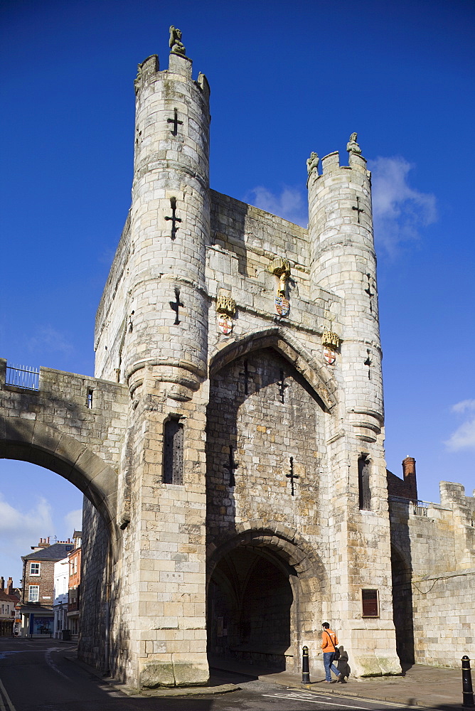 Monkgate Bar, York, Yorkshire, England, United Kingdom, Europe