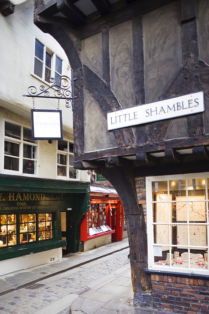 The Shambles, York, Yorkshire, England, United Kingdom, Europe