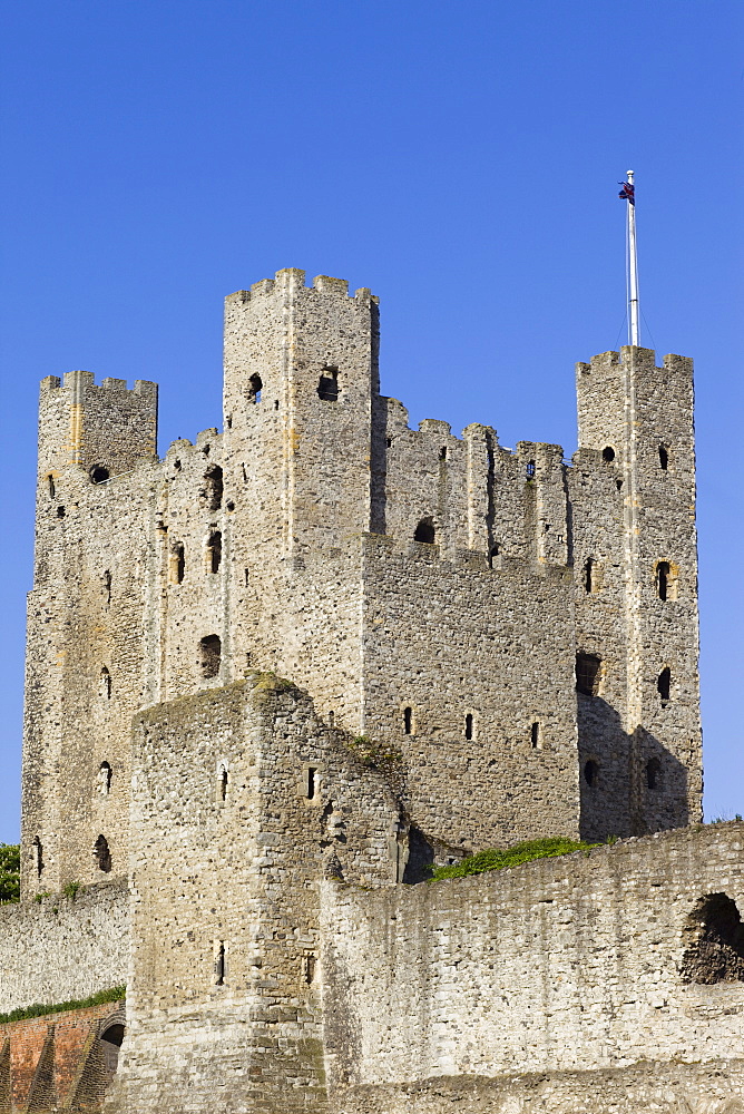 Rochester Castle, Rochester, Kent, England, United Kingdom, Europe