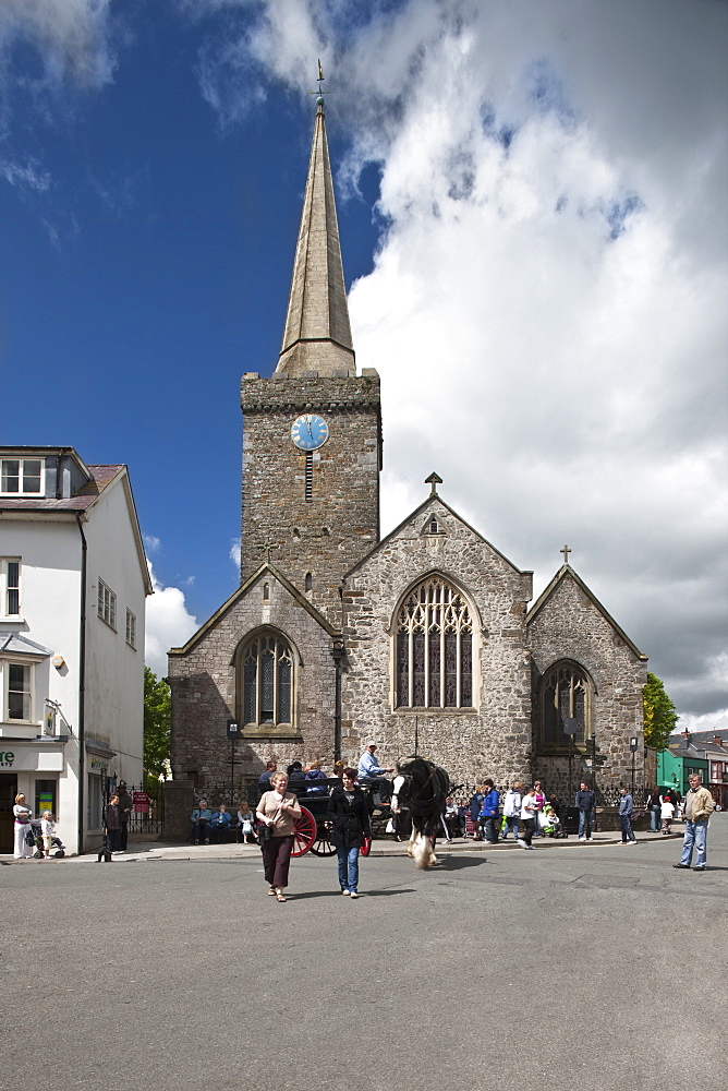 St. Mary's Church, Tenby, Pembrokeshire, Wales, United Kingdom, Europe