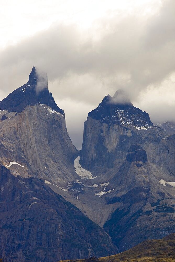 mountains of Torres Del Paine in Patagonia Chile