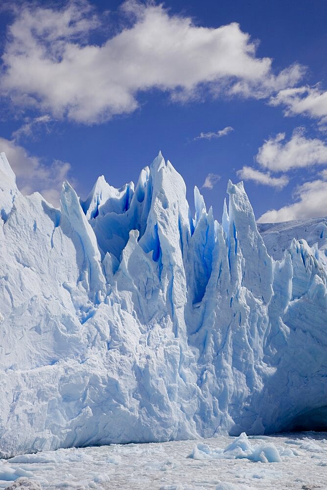 Glaciers of Perito Moreno in Patagonia Argentina