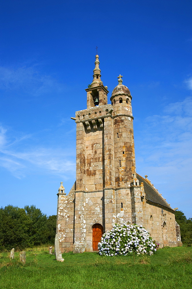 Saint Samson church, Pleumeur Bodou, Cotes d'Armor, Brittany, France, Europe