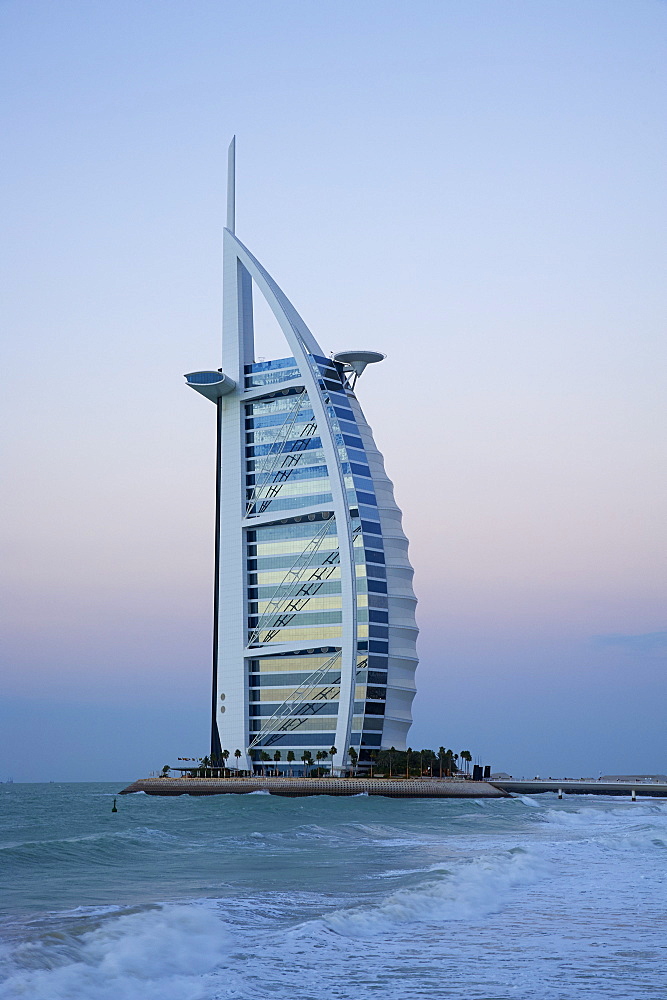 Burj Al Arab hotel, Jumeirah, Dubai, United Arab Emirates, Middle East