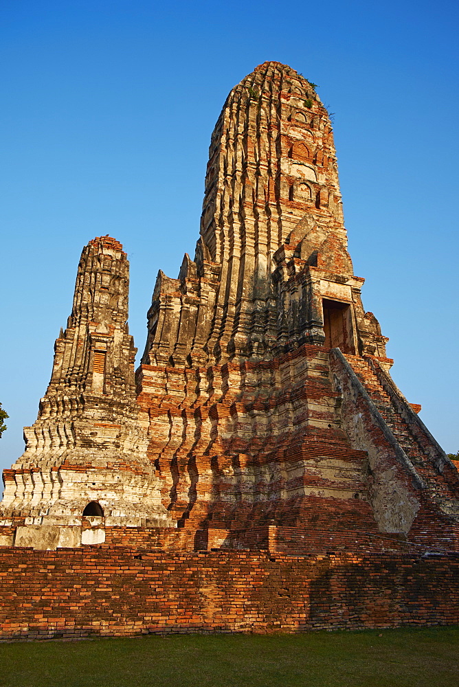 Wat Chai Wattanaram, Ayutthaya Historical Park, UNESCO World Heritage Site, Ayutthaya, Thailand, Southeast Asia, Asia