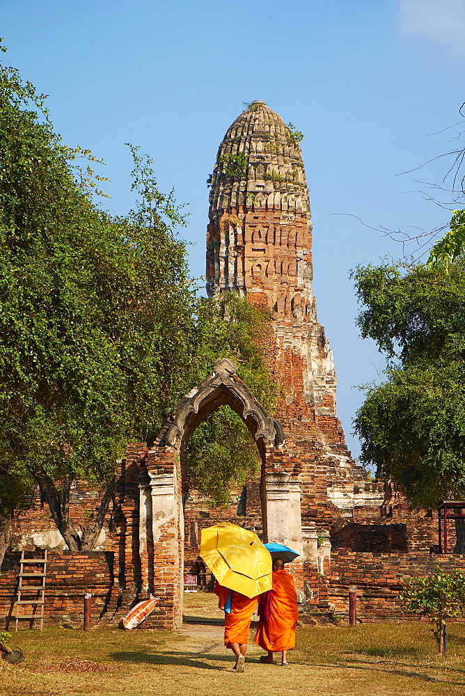 Wat Phra Ram, Ayutthaya Historical Park, UNESCO World Heritage Site, Ayutthaya, Thailand, Southeast Asia, Asia