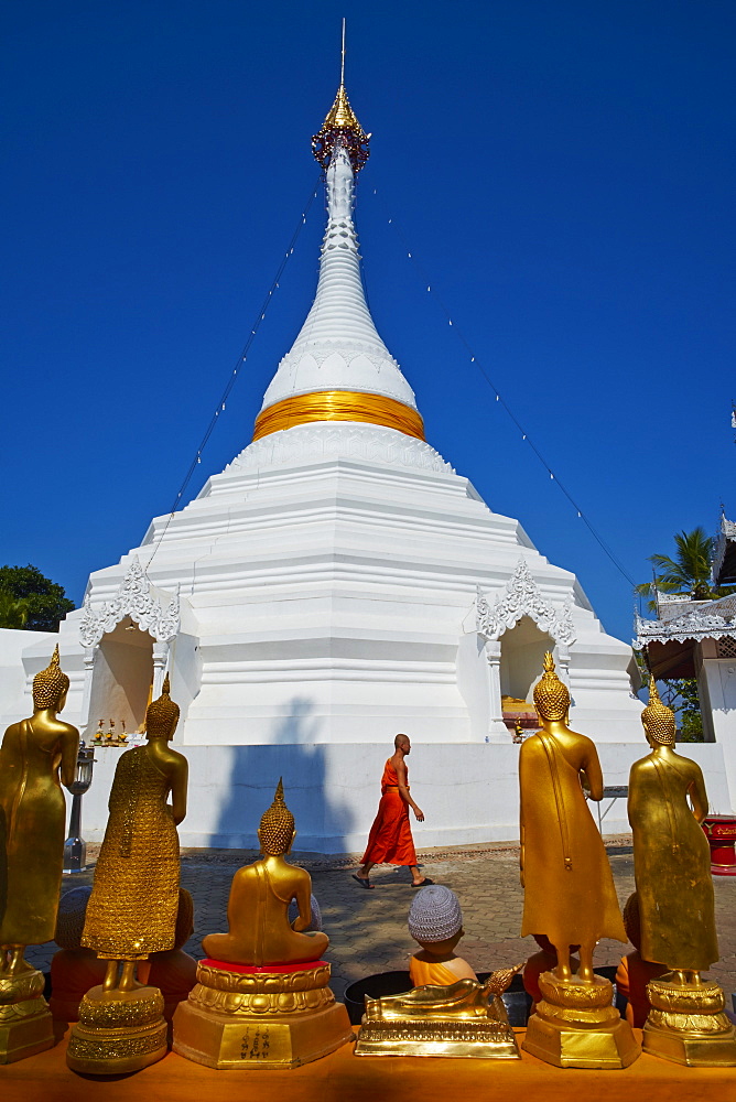 Wat Phra That Doi Kong Mu, Mae Hong Son, Thailand, Southeast Asia, Asia