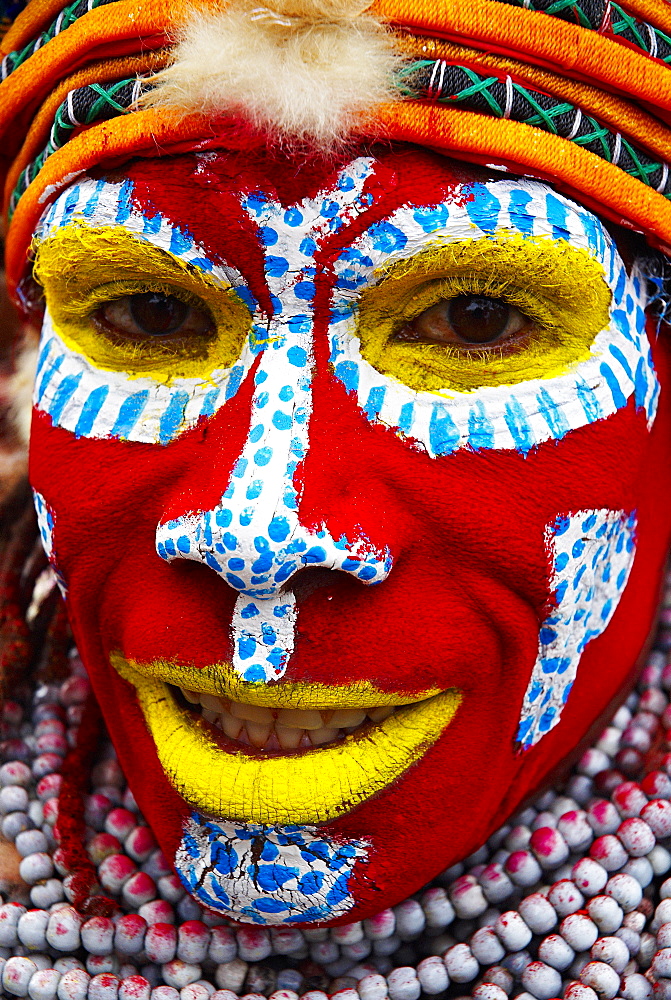 Sing Sing of Mount Hagen, a cultural show with ethnic groups, Mount Hagen, Western Highlands, Papua New Guinea, Pacific