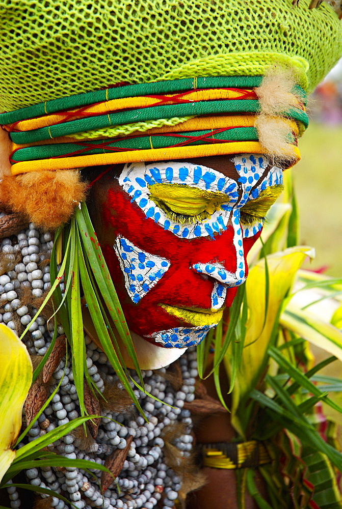 Sing Sing of Mount Hagen, a cultural show with ethnic groups, Mount Hagen, Western Highlands, Papua New Guinea, Pacific