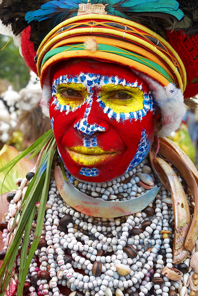 Sing Sing of Mount Hagen, a cultural show with ethnic groups, Mount Hagen, Western Highlands, Papua New Guinea, Pacific