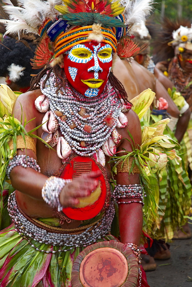 Sing Sing of Mount Hagen, a cultural show with ethnic groups, Mount Hagen, Western Highlands, Papua New Guinea, Pacific