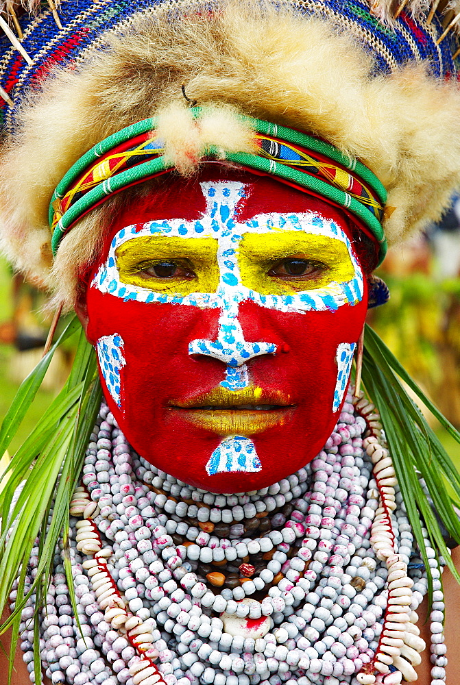 Sing Sing of Mount Hagen, a cultural show with ethnic groups, Mount Hagen, Western Highlands, Papua New Guinea, Pacific