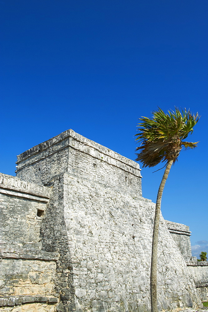 Ancient Mayan archaeological site of Tulum, Tulum, Quintana Roo, Mexico, North America