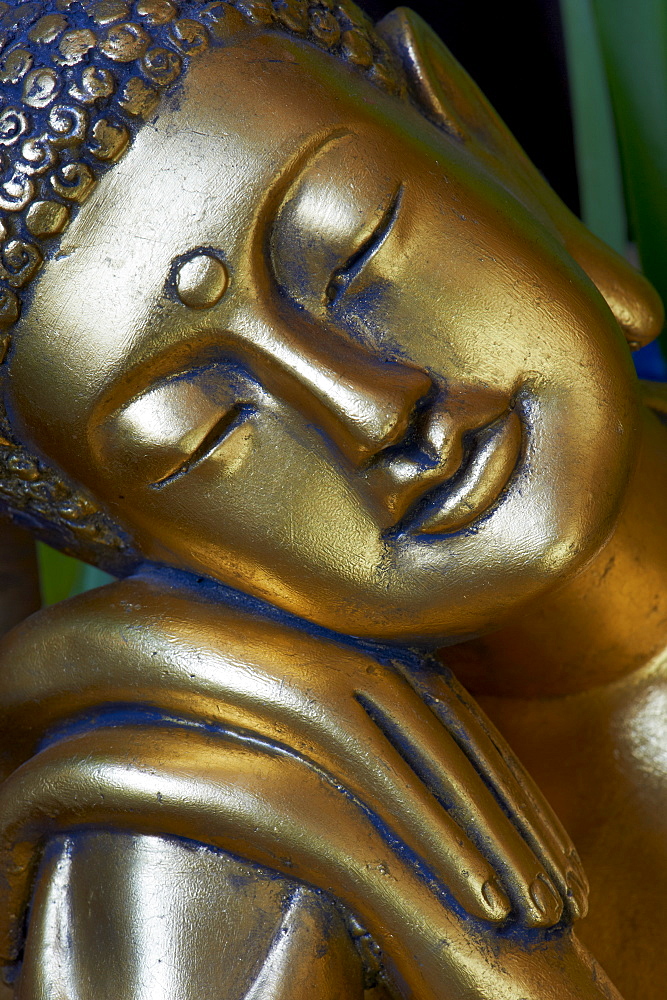 Head of Buddha statue, Bangkok, Thailand, Southeast Asia, Asia