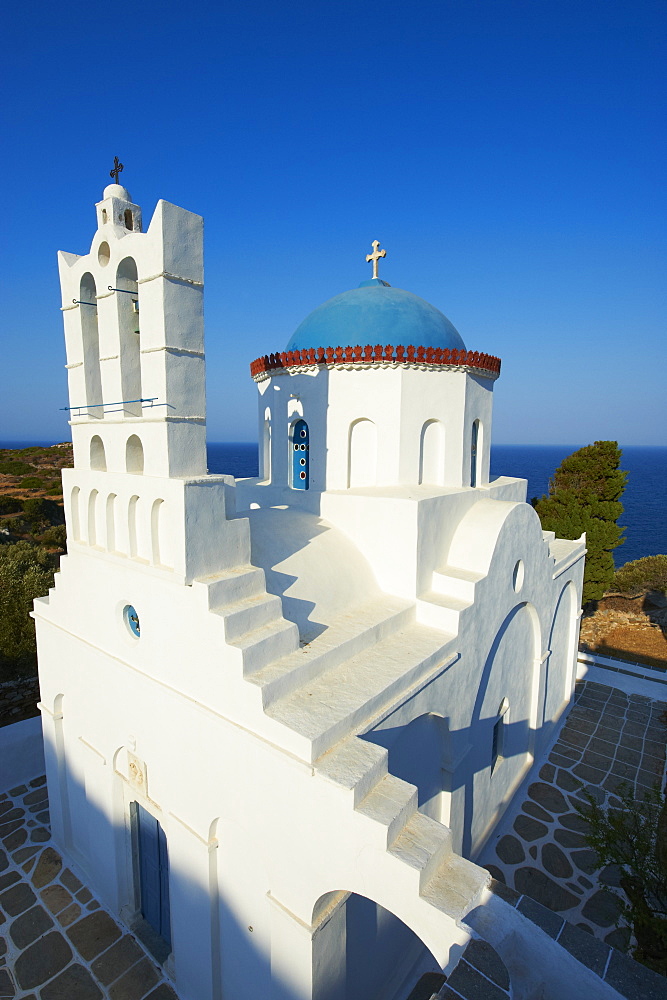 Panagia Poulati monastery, Sifnos, Cyclades Islands, Greek Islands, Greece, Europe