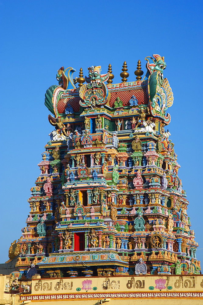 Sri Meenakshi temple, Madurai, Tamil Nadu, India, Asia