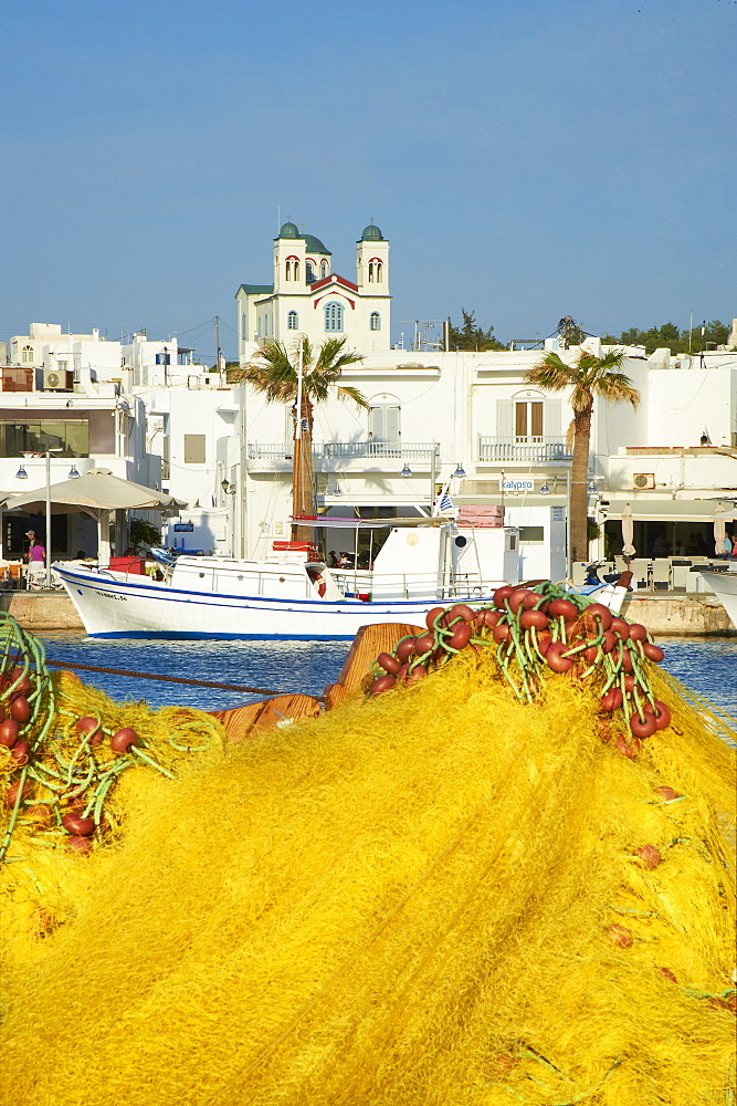 Port, Naoussa, Paros, Cyclades, Aegean, Greek Islands, Greece, Europe