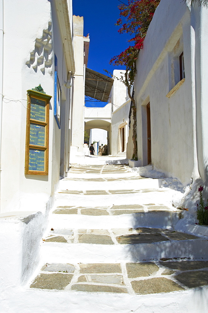 Traditional village of Lefkes, Paros, Cyclades, Aegean, Greek Islands, Greece, Europe