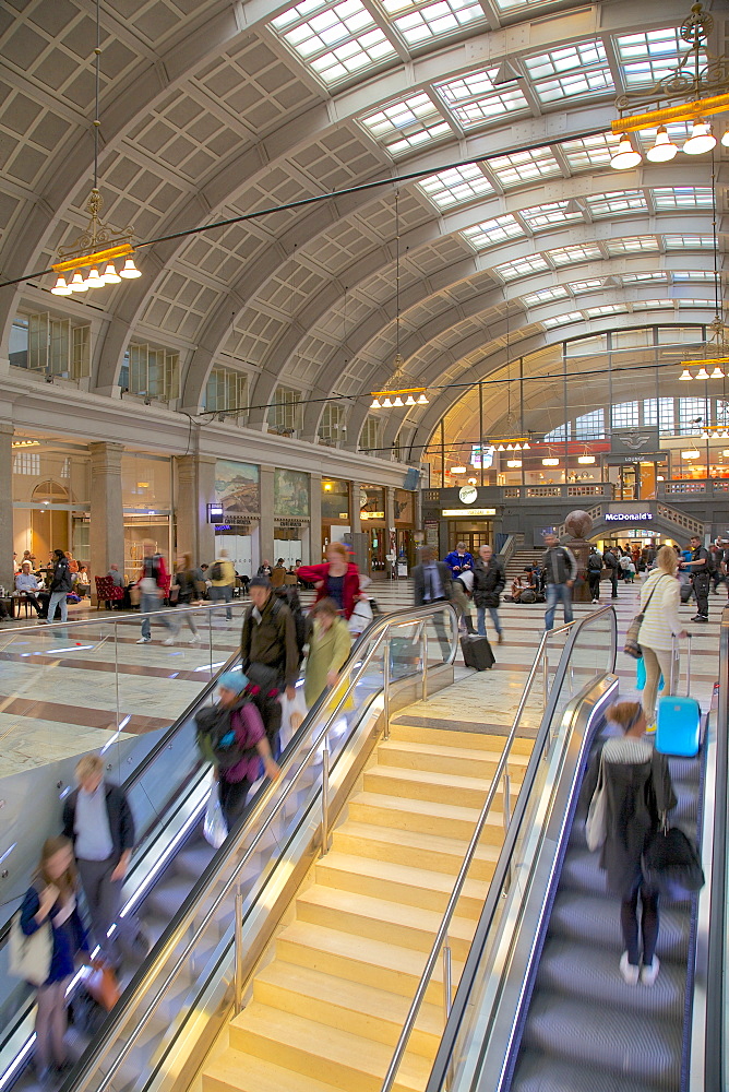 Central Station interior, Norrmalm, Stockholm, Sweden, Scandinavia, Europe