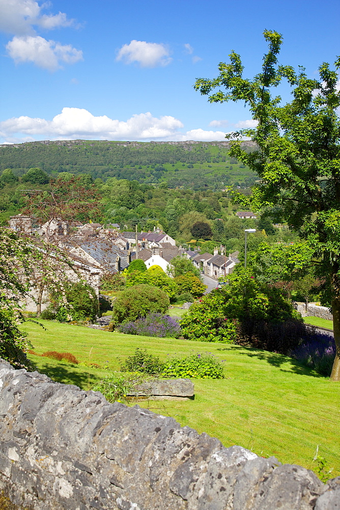 Village of Calver and Calver Edge, Derbyshire, England, United Kingdom, Europe