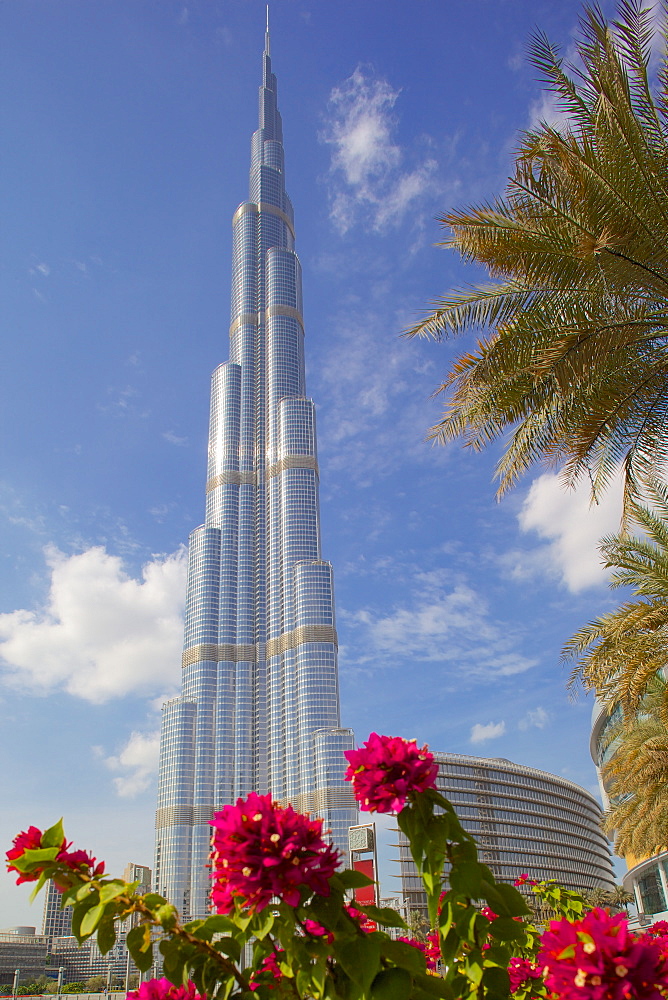 The Burj Khalifa, World's tallest building, Dubai, United Arab Emirates, Middle East