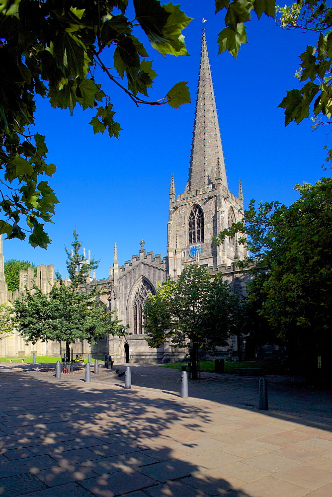 Sheffield Cathedral, Sheffield, South Yorkshire, Yorkshire, England, United Kingdom, Europe