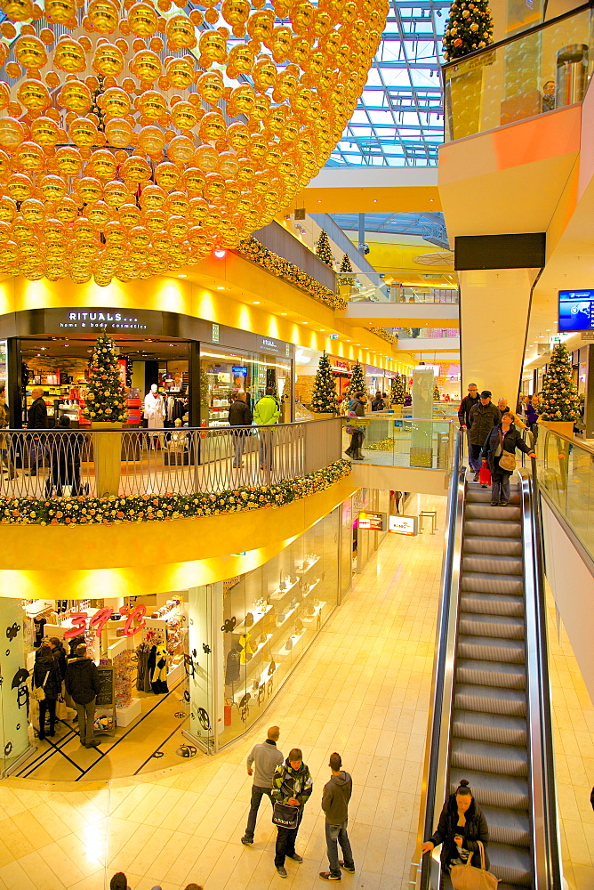 Thier Gallery, Shopping Centre at Christmas, Dortmund, North Rhine-Westphalia, Germany, Europe