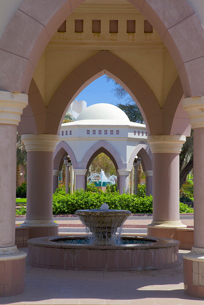 Sheikha Salama Mosque Gardens, Al Ain, Abu Dhabi, United Arab Emirates, Middle East 