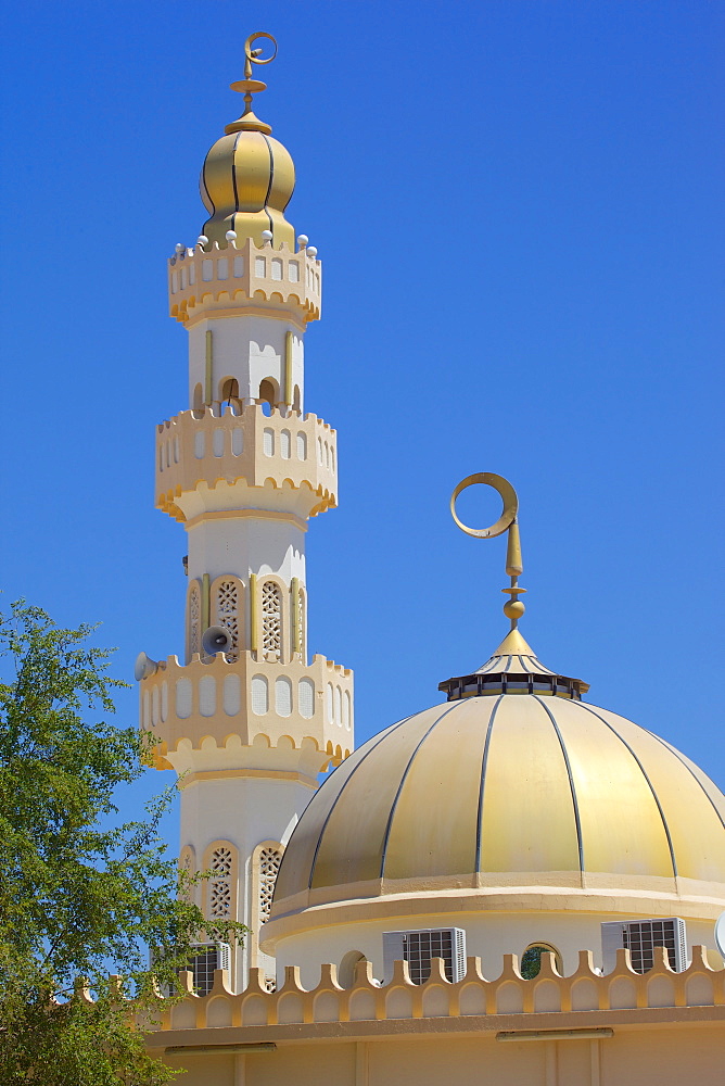 Mosque at Central Market, Al Ain, Abu Dhabi, United Arab Emirates, Middle East 