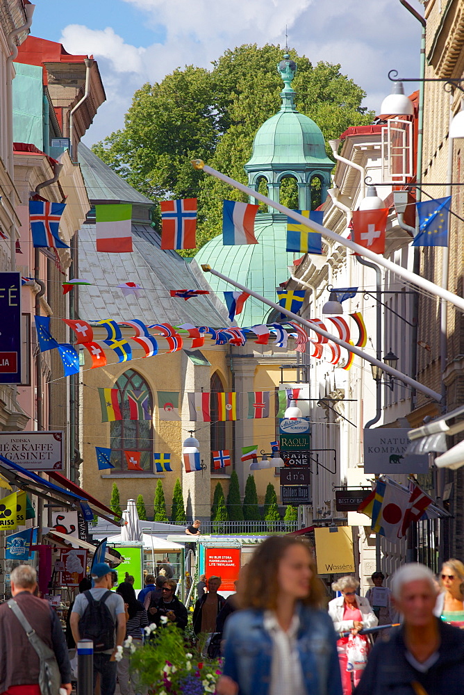 Street scene, Gothenburg, Sweden, Scandinavia, Europe 