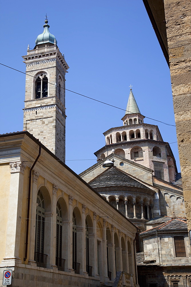 Basilica Santa Maria Maggiore, Piazza Duomo, Bergamo, Lombardy, Italy, Europe