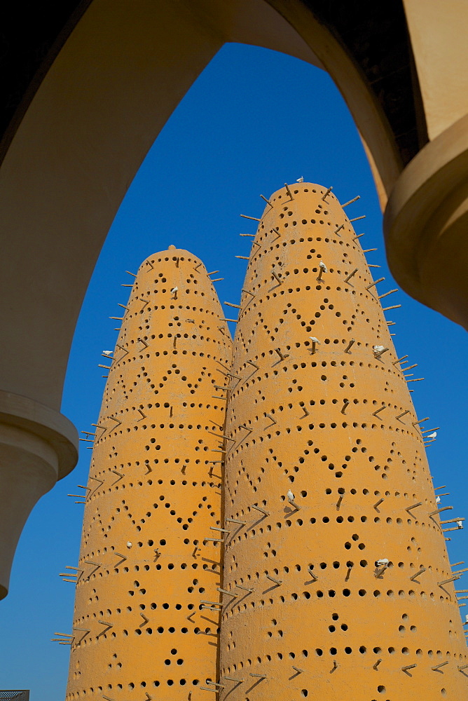 Pigeon Towers, Katara Cultural Village, Doha, Qatar, Middle East 